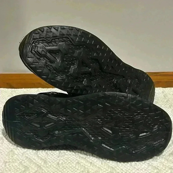 BeiCsi Black Running Sport Sneakers Size 8 - Picture 5 of 6